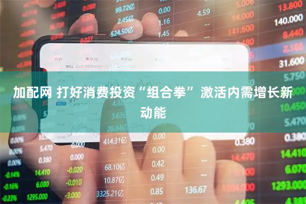 加配网 打好消费投资“组合拳” 激活内需增长新动能