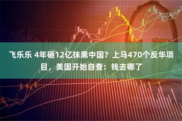 飞乐乐 4年砸12亿抹黑中国？上马470个反华项目，美国开始自查：钱去哪了
