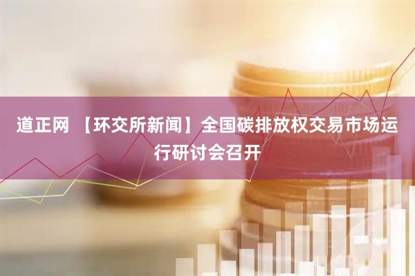道正网 【环交所新闻】全国碳排放权交易市场运行研讨会召开